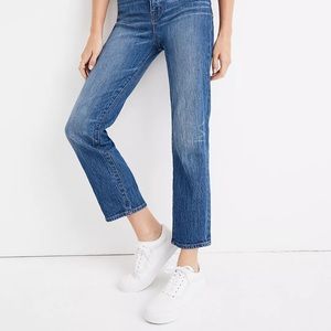 Classic Straight Jeans in Fawn Wash size 25 petite